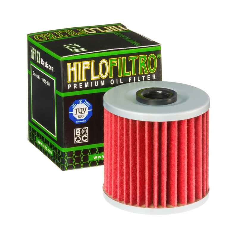 Filtre à huile HIFLOFILTRO - HF123 pour Kawasaki KLX 650 R (93-01) - HF123 Filtre à huile HIFLOFILTRO - HF123 pour Kawasaki KLX 650 R (93-01) - HF123