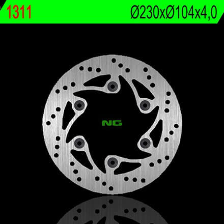 Disque de Frein Moto NG Brake arrière pour KTM 125 Duke (11-22) 1311