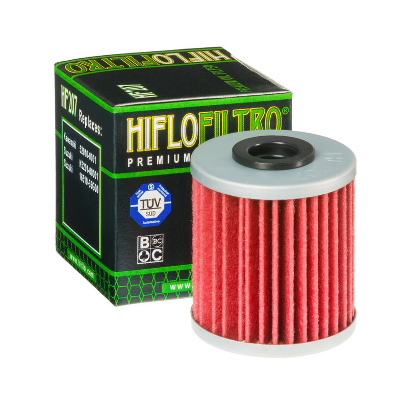 Filtre à huile HIFLOFILTRO - HF207 pour Suzuki RMX 450 (10-19) - HF207 Filtre à huile HIFLOFILTRO - HF207 pour Suzuki RMX 450 (10-19) - HF207