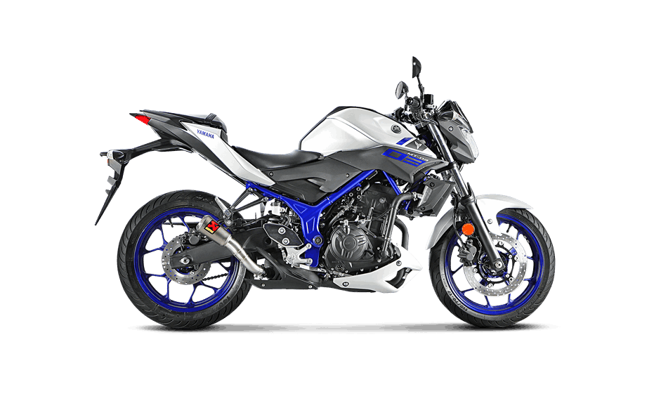Silencieux Akrapovic pour Yamaha MT03 (16-20) YZF R3 (15-20) S-Y2SO11-AHCSS
