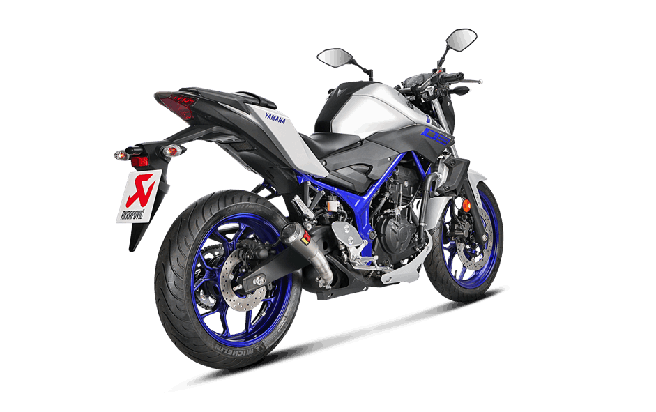 Silencieux Akrapovic pour Yamaha MT03 (16-20) YZF R3 (15-20) S-Y2SO11-AHCSS