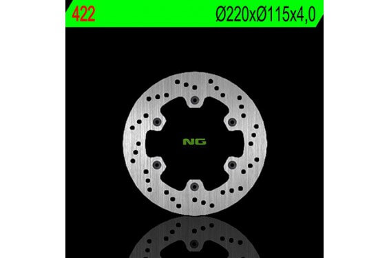 Disque de Frein Moto NG Brake arrière pour Yamaha DT 125 R (88-07) 422 Disque de Frein Moto NG Brake arrière pour Yamaha DT 125 R (88-07) 422