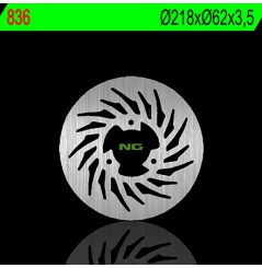 Disque de Frein Moto NG Brake arrière pour Yamaha XT125R (05-08) 836