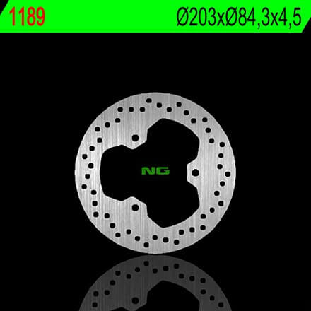 Disque de Frein Moto NG Brake arrière pour Yamaha 250 Tricker (05-07)  1189
