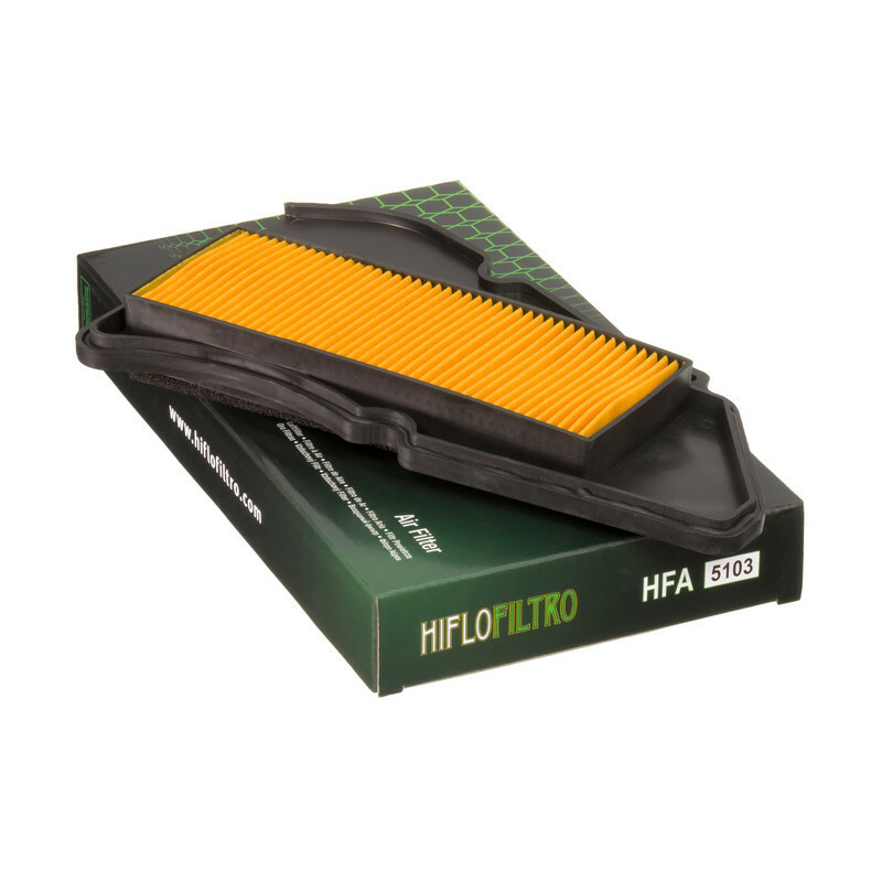 Filtre à air HIFLOFILTRO référence HFA5103 pour SYM VS 125 4T (06-13) référence HFA5103