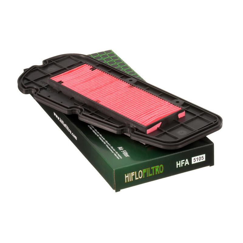 Filtre à air HIFLOFILTRO référence HFA5105 pour SYM Citycom 300I 4T CBS S (14-17) référence HFA5105