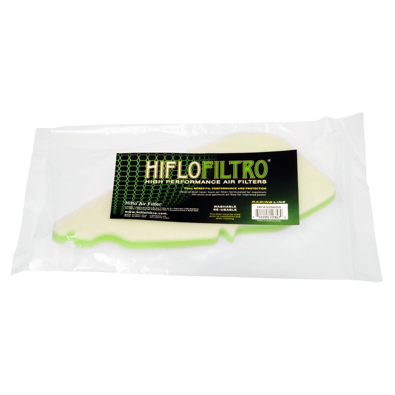 Filtre à air HIFLOFILTRO référence HFA5206DS pour Piaggio FREE 100 (02-03) référence HFA5206DS