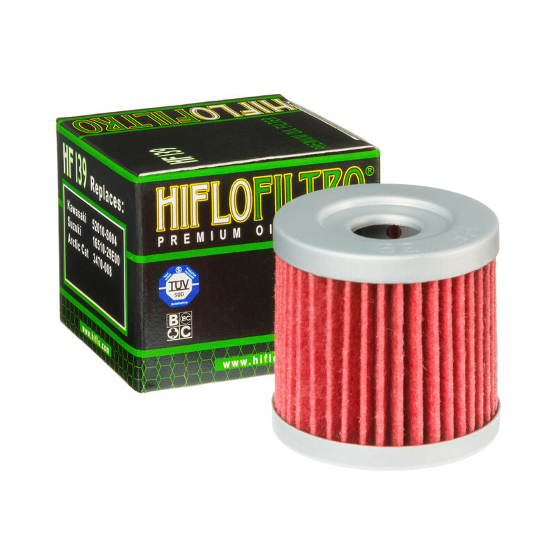 Filtre à huile HIFLOFILTRO - HF139 pour Suzuki LT-Z 400 Quadsport (03-18) - HF139