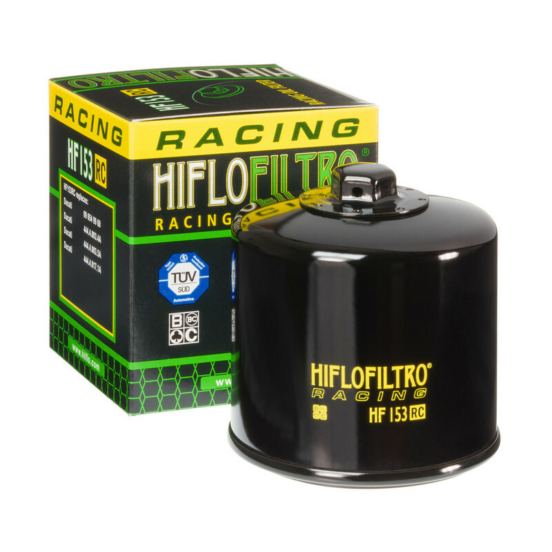 Filtre à Huile Racing Hiflofiltro pour Ducati Scrambler 800 Icon Dark (20-22) - HF153RC