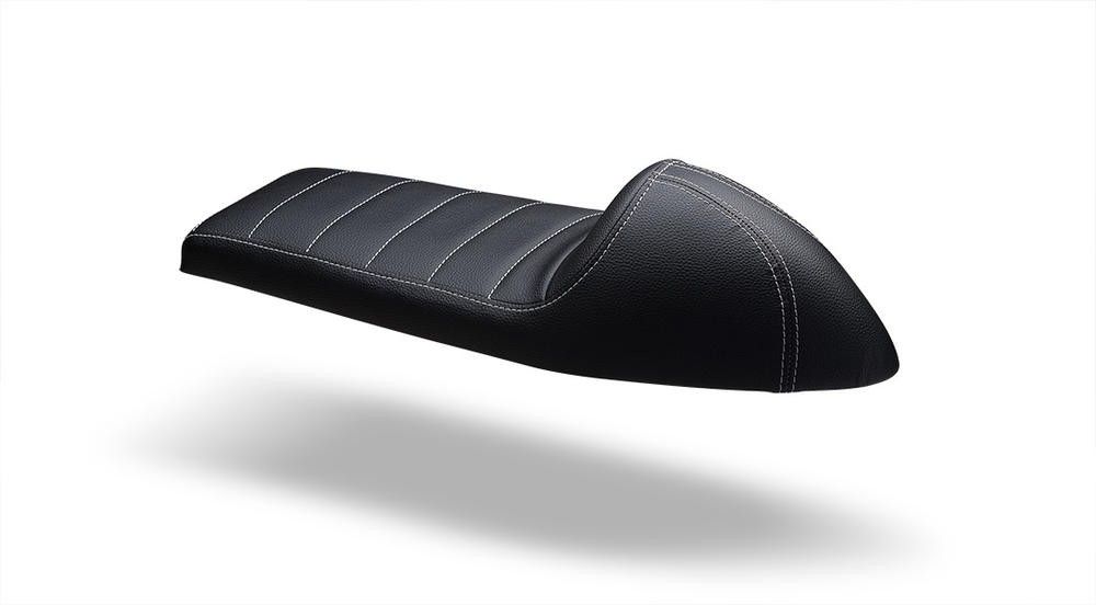Selle Moto Speed noire Dosseret gainé