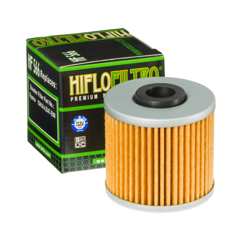 Filtre à Huile Hiflofiltro pour Kymco Downtown 200I (10-16) - HF566 Filtre à Huile Hiflofiltro pour Kymco Downtown 200I (10-16) - HF566