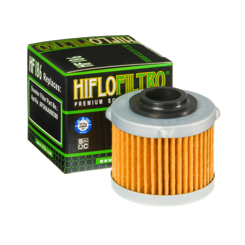 Filtre à Huile Hiflofiltro pour Aprilia Scarabeo 200 (07-09) - HF186