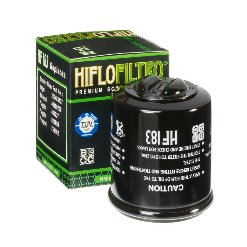 Filtre à Huile Hiflofiltro pour Aprilia Scarabeo 125 (03-07) - HF183