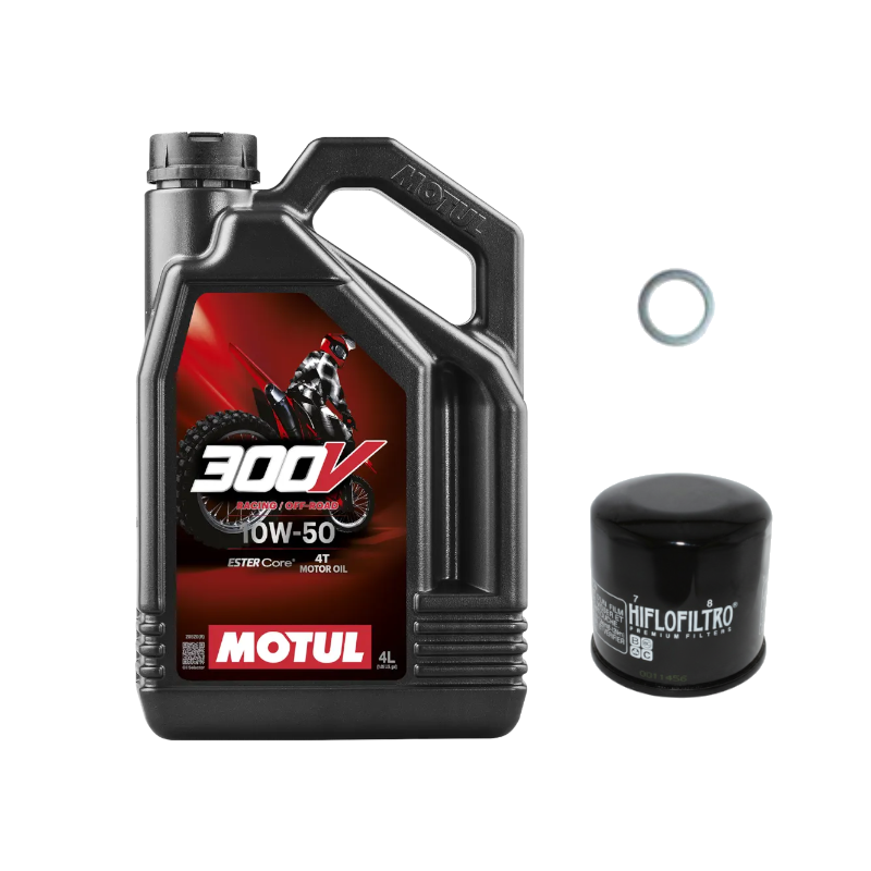 Pack Vidange Polaris Outlaw 525 IRC (07-11) - Motul 300V Off-Road 10W50 + HF157 + Joint 12mm Pack Vidange Polaris Outlaw 525 IRC (07-11) - Motul 300V Off-Road 10W50 + HF157 + Joint 12mm