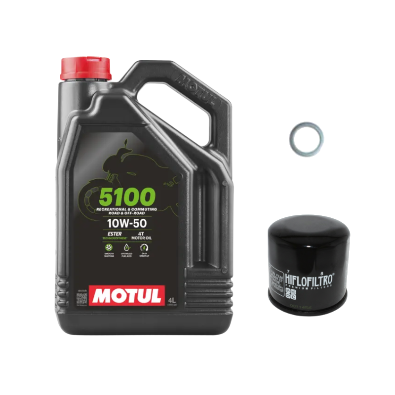 Pack Vidange Polaris ATP 330 (04-08) - Motul 5100 10W50 + HF303 + Joint 12mm Pack Vidange Polaris ATP 330 (04-08) - Motul 5100 10W50 + HF303 + Joint 12mm