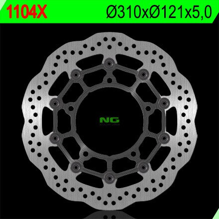 Disque de frein NG Brake avant wave pour Suzuki Bandit 1250 (07-17) 1104X