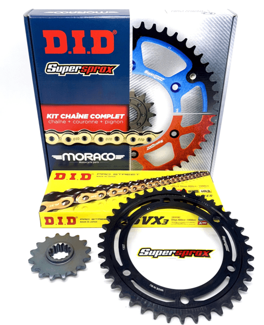 Kit Chaîne Quad Renforcé DID pour 350 Warrior (89-04)