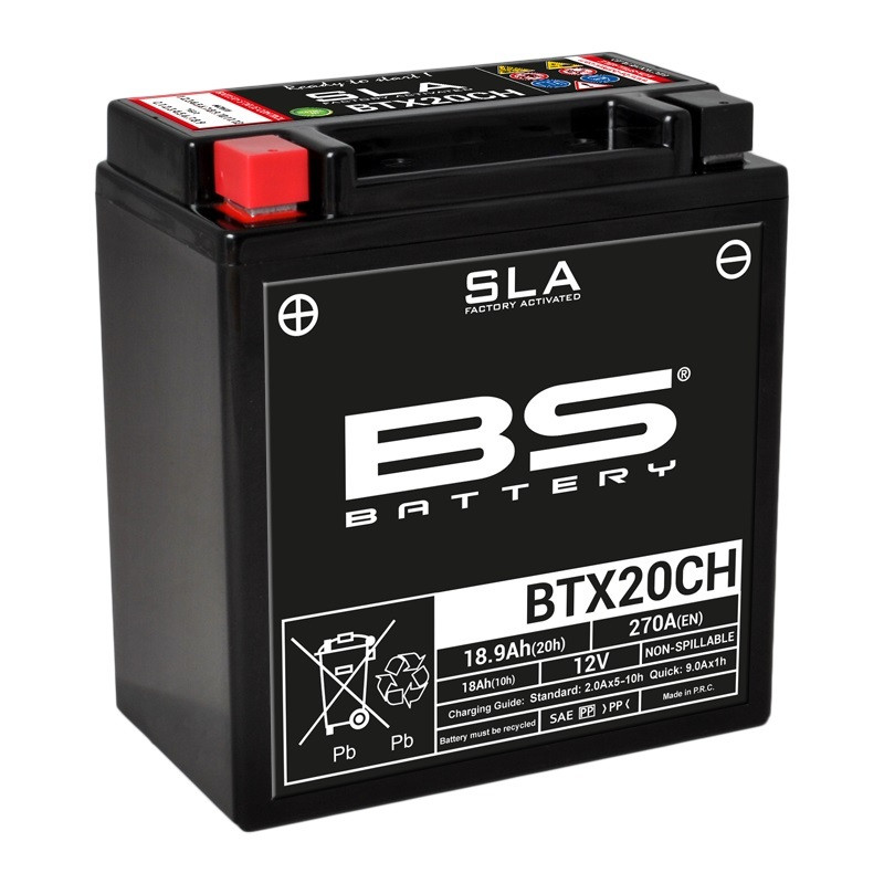 Batterie Moto BS Battery SLA pour Moto Guzzi Eldorado 1400 (2018) - BTX20CH Batterie Moto BS Battery SLA pour Moto Guzzi Eldorado 1400 (2018) - BTX20CH