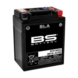 Batterie Moto BS Battery SLA pour Suzuki GSX-R 1100 (86-92) - BTX14AHL / BB14L-A2/B2