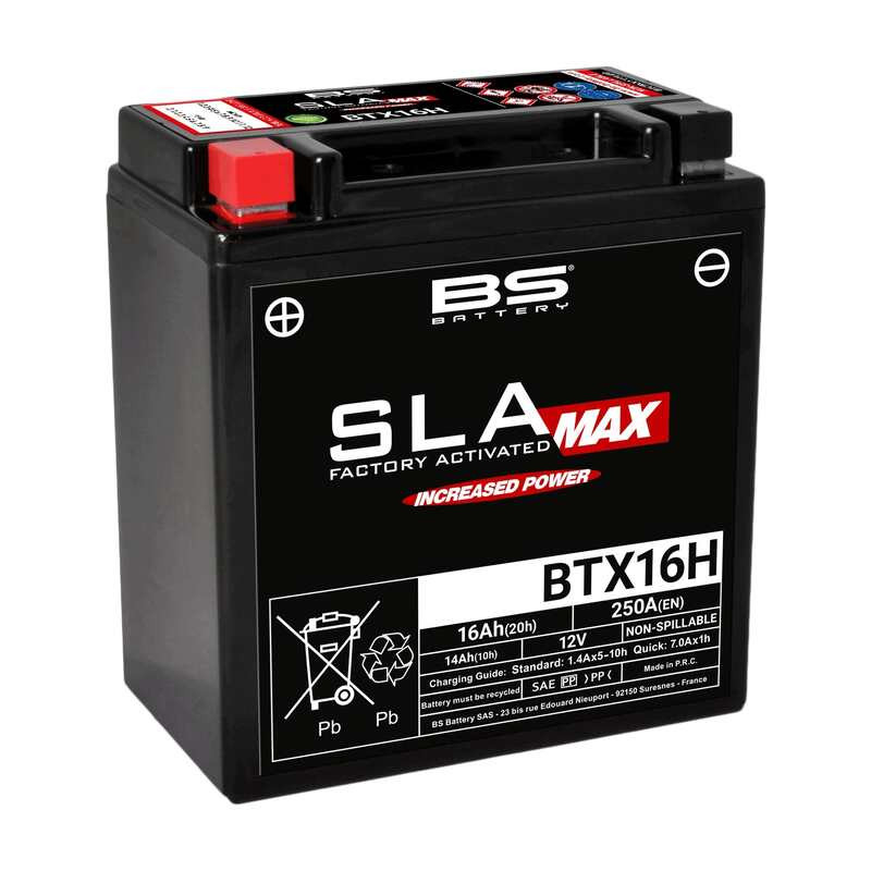 Batterie Moto SLA Max BS Battery pour BMW K 1600 GT (17-25) - BTX16H