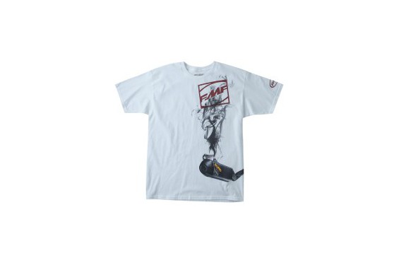 T-Shirt FMF BOXCAGE Blanc