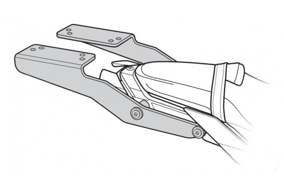 Support Top Case Shad pour MT-10 (16-21)