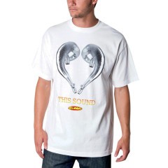 T-Shirt FMF LOVE SOUND Blanc