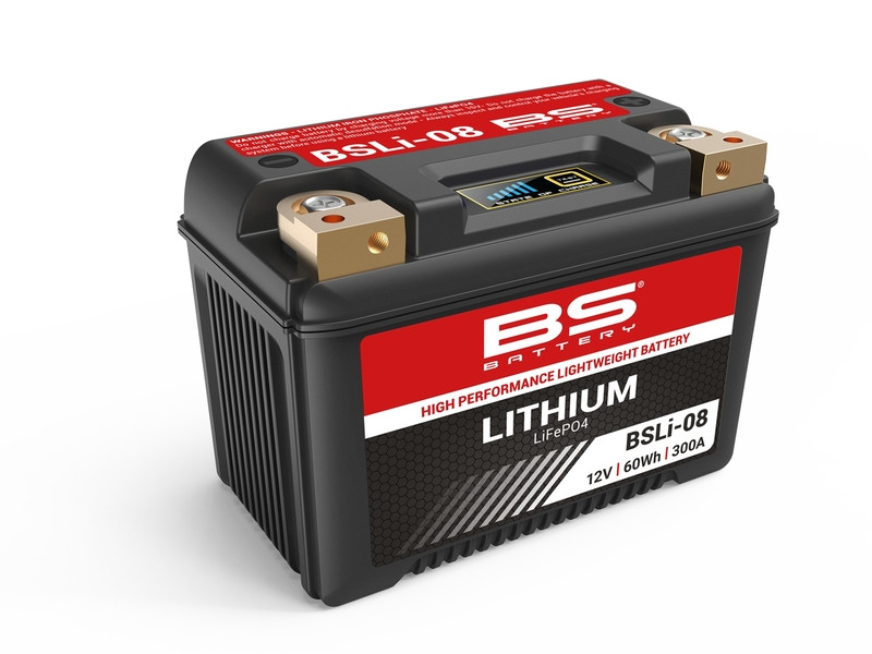 Batterie Moto Lithium-Ion BS Battery pour Harley Davidson XL 1200 T Sportster Superlow (14-19) - BSLI-08