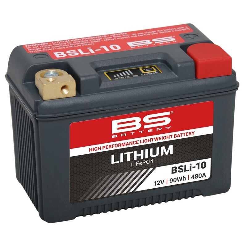 Batterie Moto Lithium-Ion BS Battery pour Yamaha XV 1700 Roadstar Warrior (02-09) - BSLI-10 Batterie Moto Lithium-Ion BS Battery pour Yamaha XV 1700 Roadstar Warrior (02-09) - BSLI-10