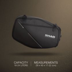 Sacoches latérales moto SHAD SL58