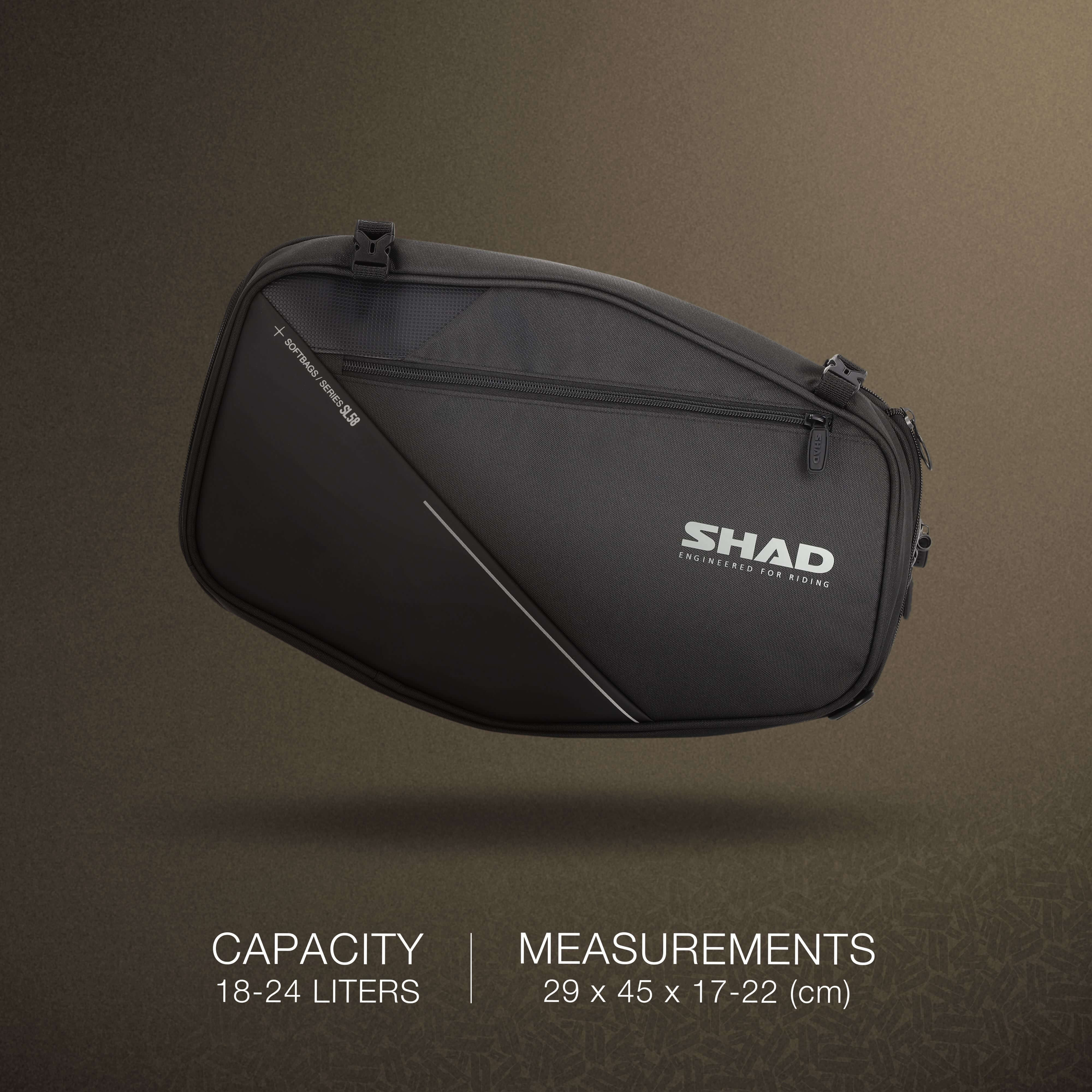 Sacoches latérales moto SHAD SL58