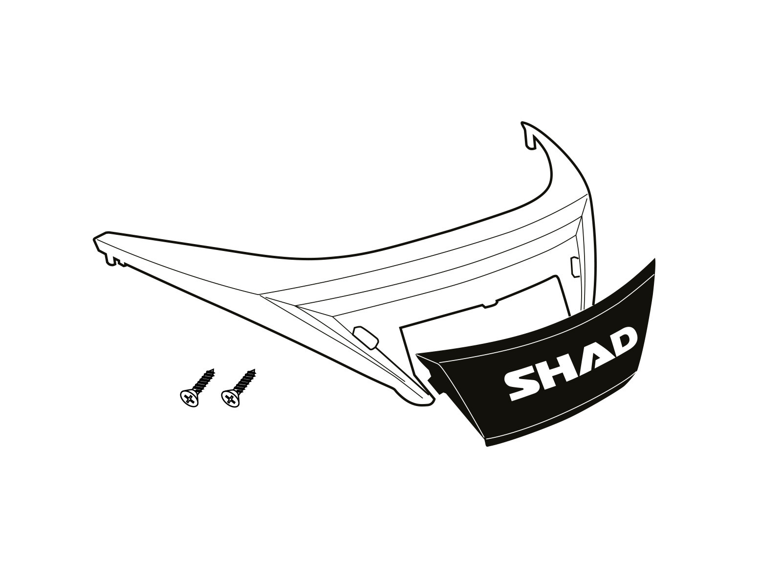 Kit Catadioptr. Couvercle Sh34 Shad
