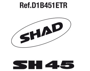 Autocollants Sh45 Shad