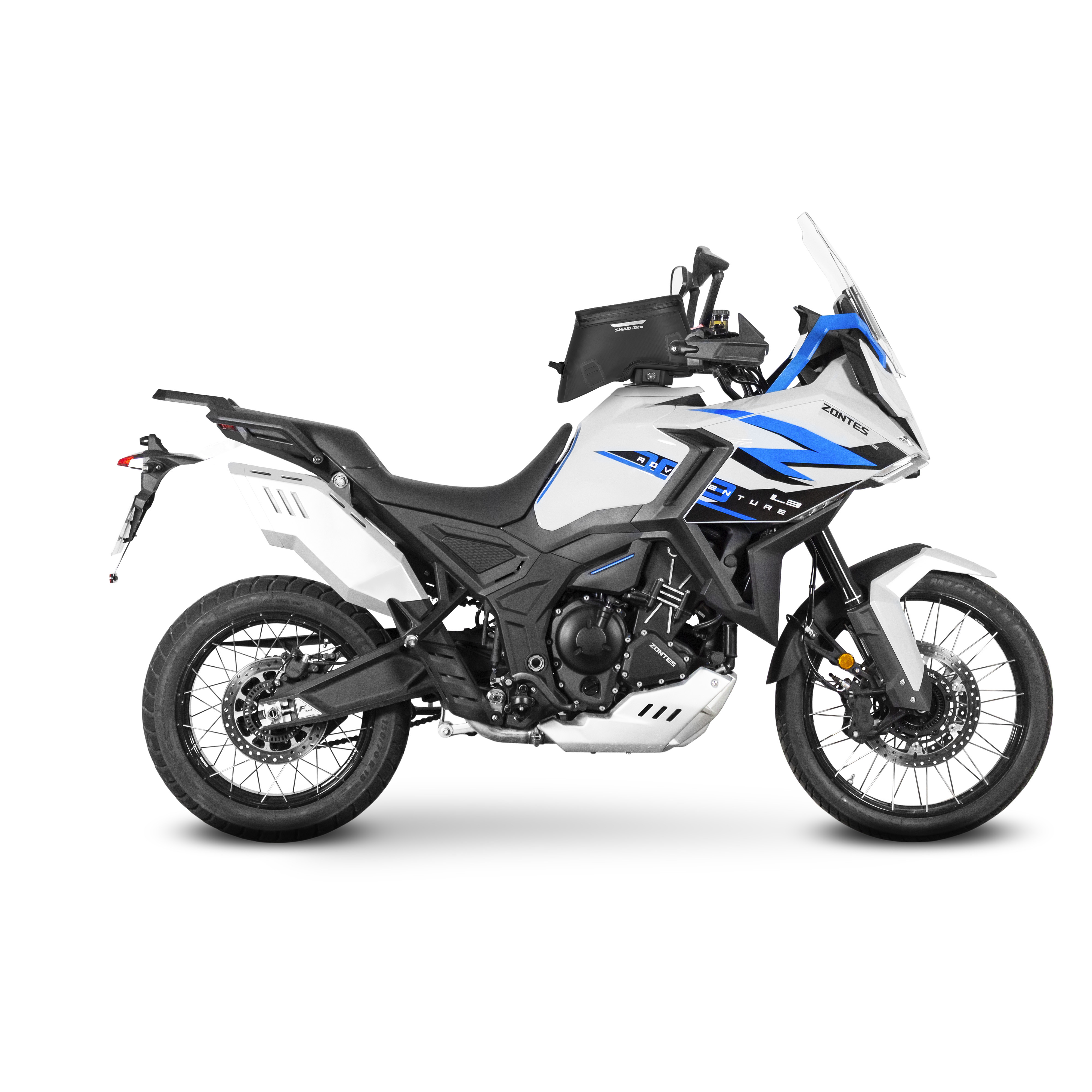 Fixation de Sacoche de Réservoir Click System Zontes F703