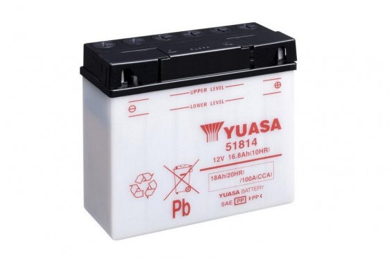 Batterie Moto Yuasa 51814 Batterie Moto Yuasa 51814
