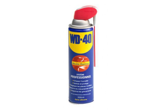 Spray WD-40 500ML Système Pro double position