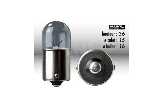 Ampoule Graisseur 12V-5W FLOSSER pour Moto-Quad-Scooter