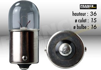 Ampoule Graisseur 12V-5W FLOSSER pour Moto-Quad-Scooter