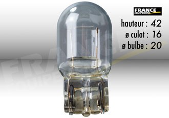 Ampoule Stop / Clignotant 12V-21W FLOSSER pour Moto-Quad-Scooter