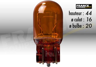 Ampoule Clignotant 12V-5/21W FLOSSER pour Moto-Quad-Scooter