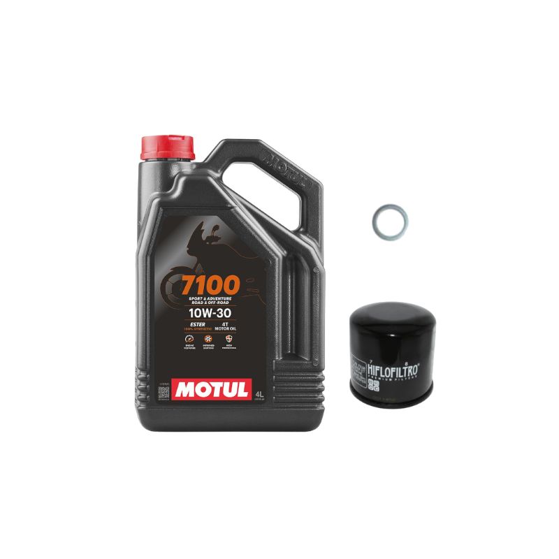 Pack Vidange Honda CBF 600 S (07-10) - Motul 7100 10W30 + HF204 + Joint 12mm Pack Vidange Honda CBF 600 S (07-10) - Motul 7100 10W30 + HF204 + Joint 12mm