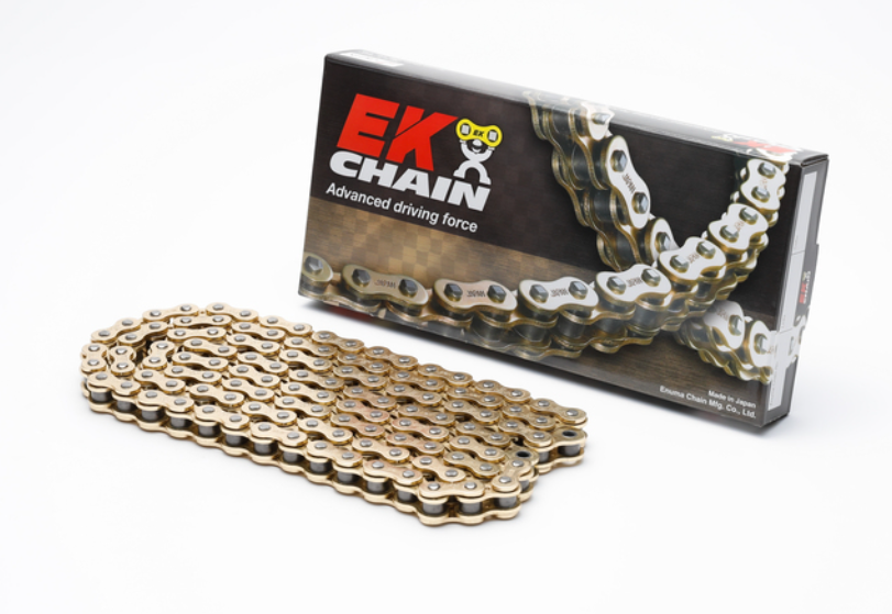 Chaîne de Transmission Moto Cross EK 520 M3 Gold