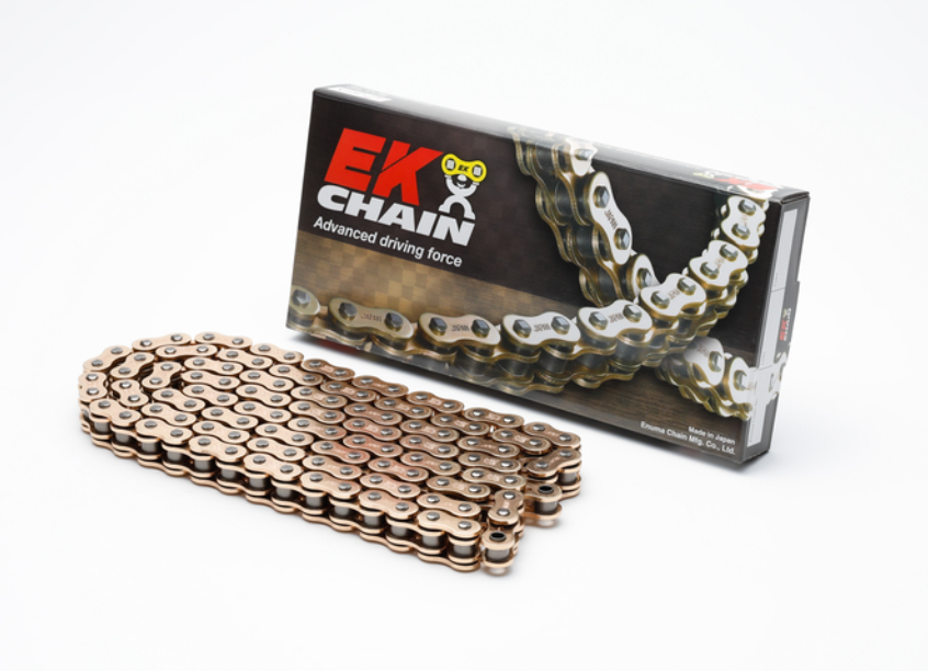 Chaîne de Transmission Moto Cross EK 520 MVXZ2 Gold