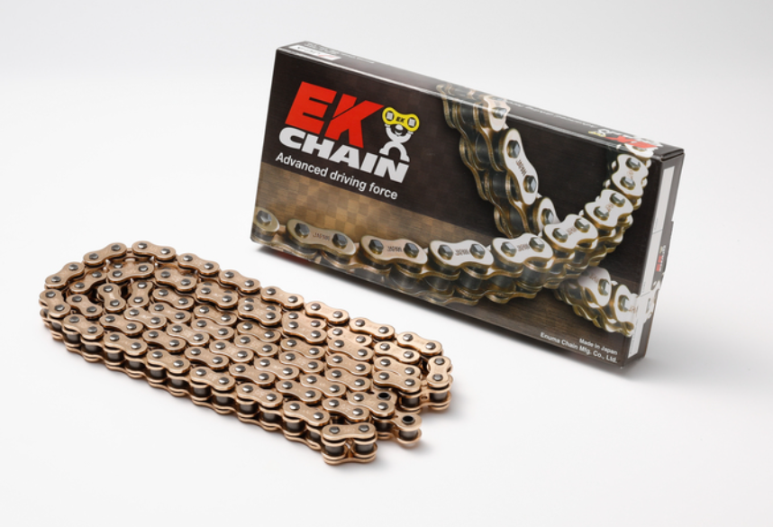 Chaîne de Transmission Moto Cross EK 520 SRX2 QX-Ring Gold