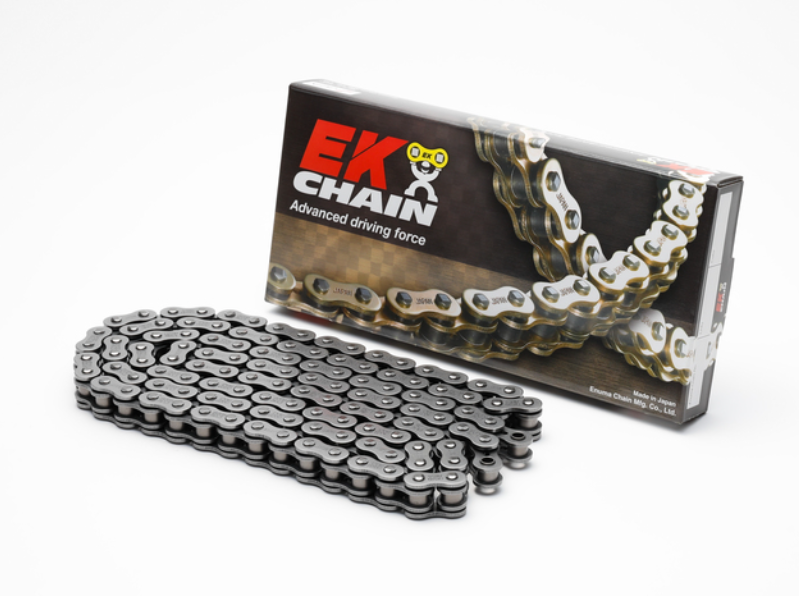 Chaîne de Transmission Moto Cross EK 428 ZVX QX-Ring Acier