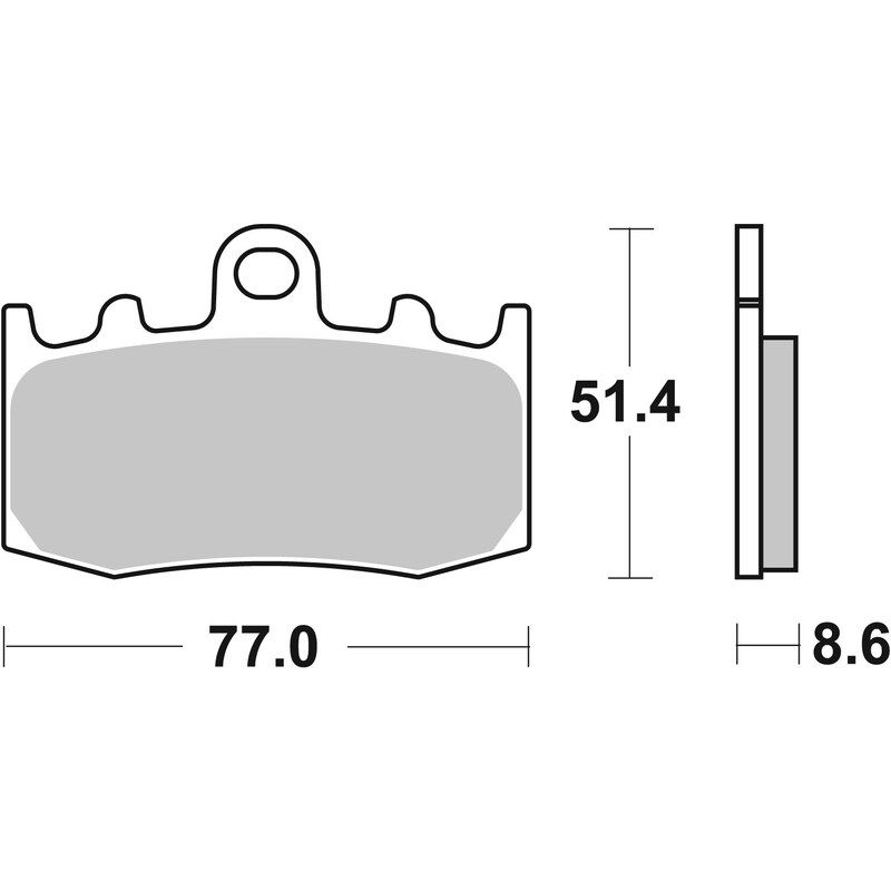 Plaquettes de Frein avant Brembo Route Métal Fritté pour Suzuki GSF 400 Bandit (89-90) et (1993) - 07KA13.SA Plaquettes de Frein avant Brembo Route Métal Fritté pour Suzuki GSF 400 Bandit (89-90) et (1993) - 07KA13.SA