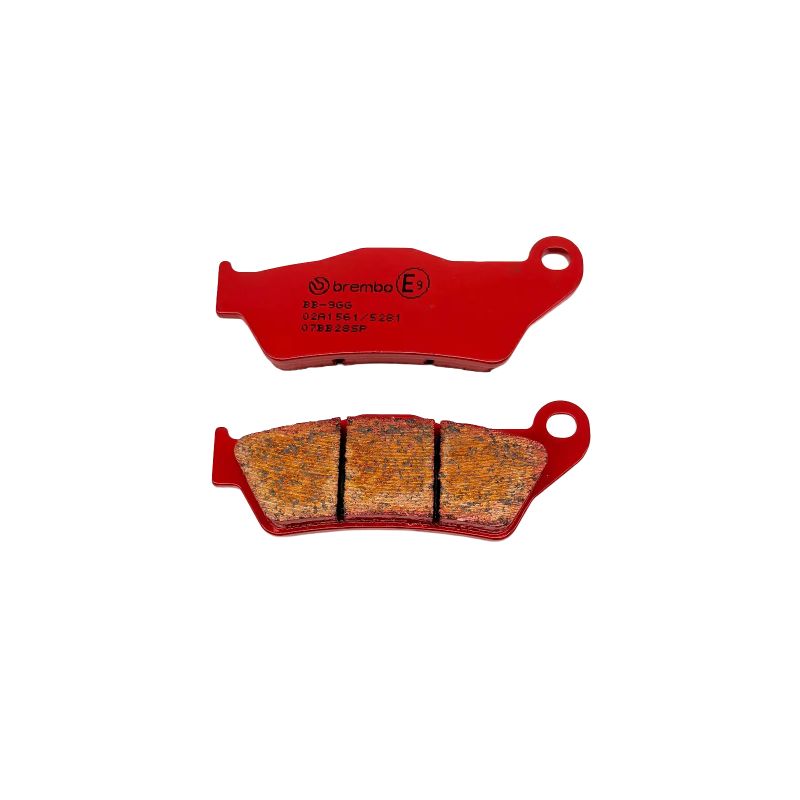Plaquettes de Frein Arrière Brembo Métal Fritté pour BMW K 1300 R (09-15) - 07BB28SP Plaquettes de Frein Arrière Brembo Métal Fritté pour BMW K 1300 R (09-15) - 07BB28SP