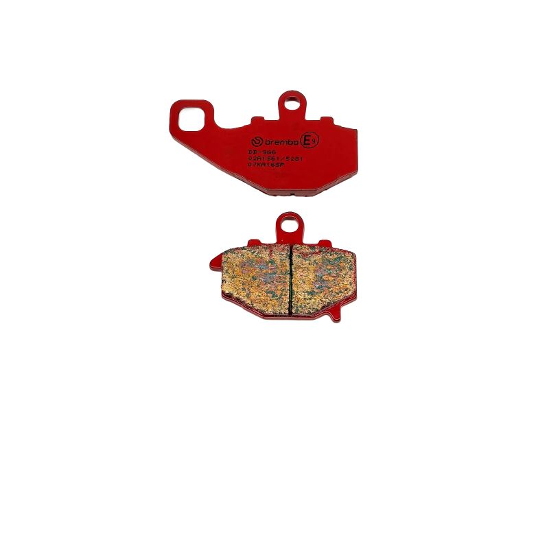 Plaquettes de Frein Arrière Brembo Métal Fritté pour Kawasaki ER-6 N (06-16) - 07KA16SP Plaquettes de Frein Arrière Brembo Métal Fritté pour Kawasaki ER-6 N (06-16) - 07KA16SP