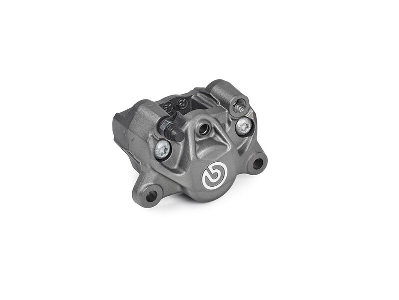 Etrier de frein arrière BREMBO Ø34mm titane pour MV Agusta Rivale 800 (13-19) - 920.B852.92