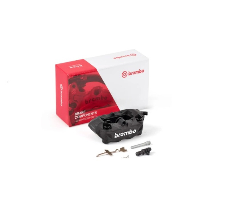 Etrier de frein avant droit BREMBO M4 noir Ø32mm pour Ducati Panigale 899 (13-15) - 920.B690.97
